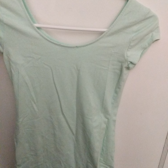 Mini Light Blue/Green Dress - Picture 3 of 3